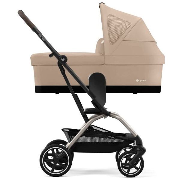 Poussette 2e âge Eezy S Twist +2 - Taupe / Beige Amande