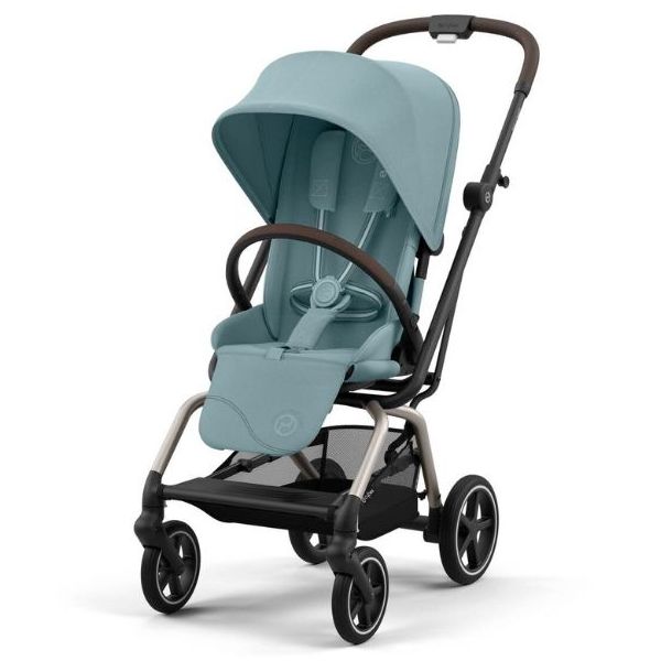 Eezy S Twist +2 Stroller - Taupe / Stormy Blue