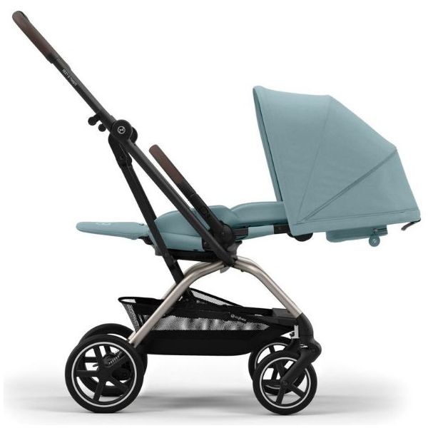 Eezy S Twist +2 Stroller - Taupe / Stormy Blue