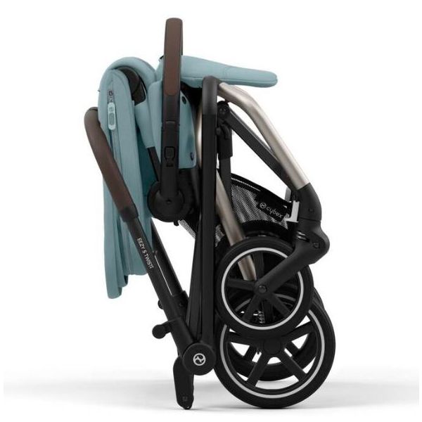 Eezy S Twist +2 Stroller - Taupe / Stormy Blue