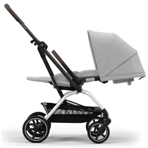 Poussette 2e âge Eezy S Twist +2 - Argent / Gris