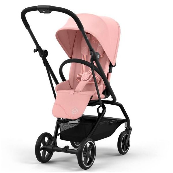 Poussette 2e âge Eezy S Twist +2 - Noir / Rose Bonbon