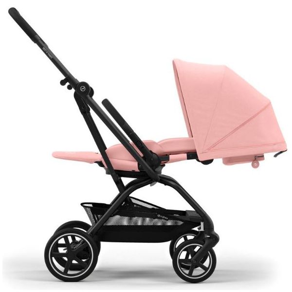 Poussette 2e âge Eezy S Twist +2 - Noir / Rose Bonbon