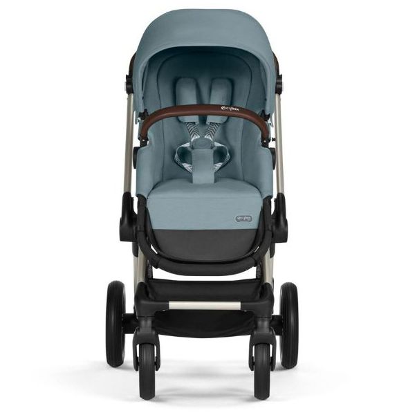 Eos Lux 2-in-1 Stroller - Taupe / Stormy Blue