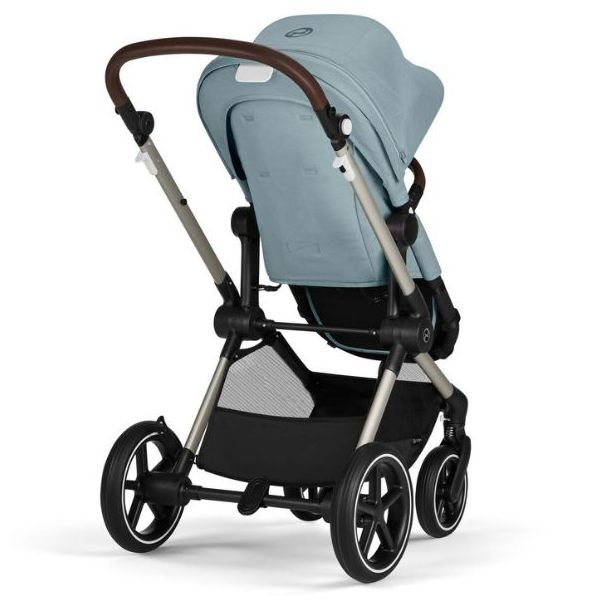Eos Lux 2-in-1 Stroller - Taupe / Stormy Blue