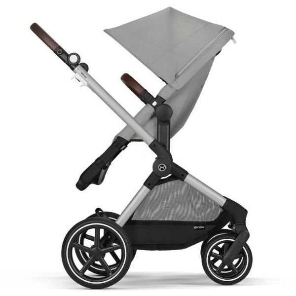 Eos Lux 2-in-1 Stroller - Silver / Stone Grey