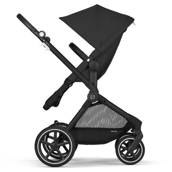 Poussette 2-en-1 Naissance et 2e âge Eos Lux - Noir / Noir