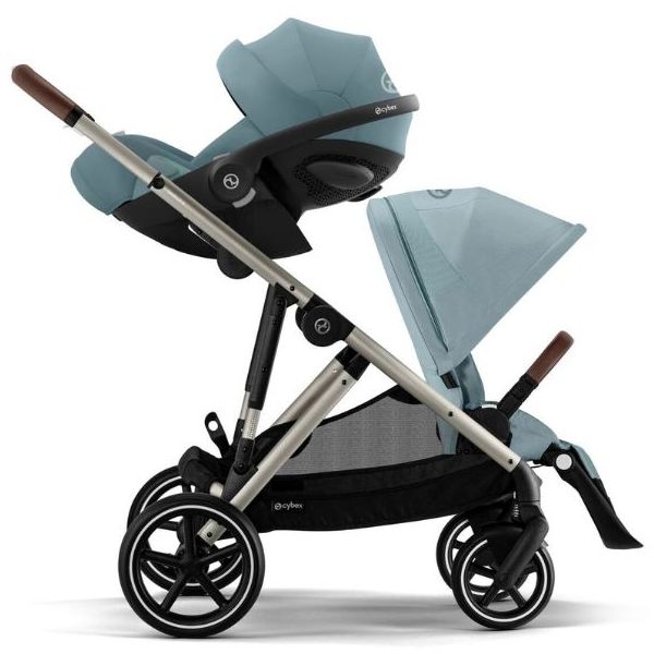 Gazelle S Stroller - Taupe / Stormy Blue