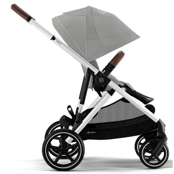 Poussette 2e âge Gazelle S - Argent / Gris