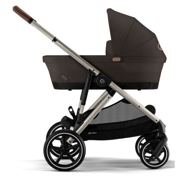 Poussette 2e âge Gazelle S - Taupe / Marron Chocolat