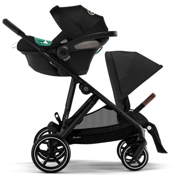 Poussette 2e âge Gazelle S - Noir / Noir