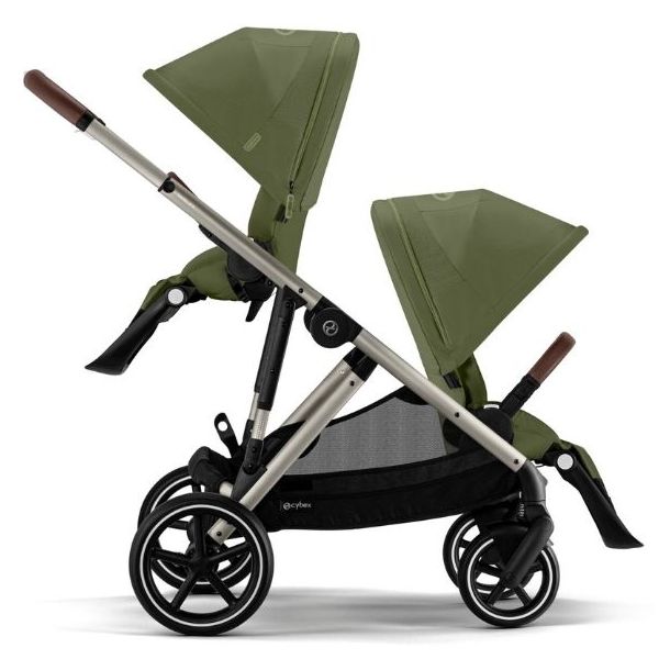 Gazelle S Stroller - Taupe / Moss Green