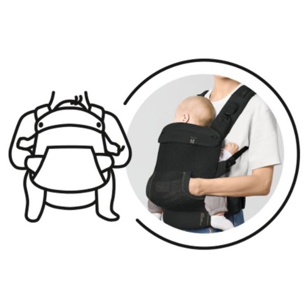 Porte-bébé Laya - Beige Amande