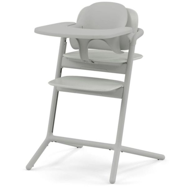 Lemo 3-in-1 Chair - Suede Grey