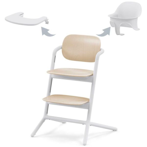 Lemo 3-in-1 Chair - Sand / White