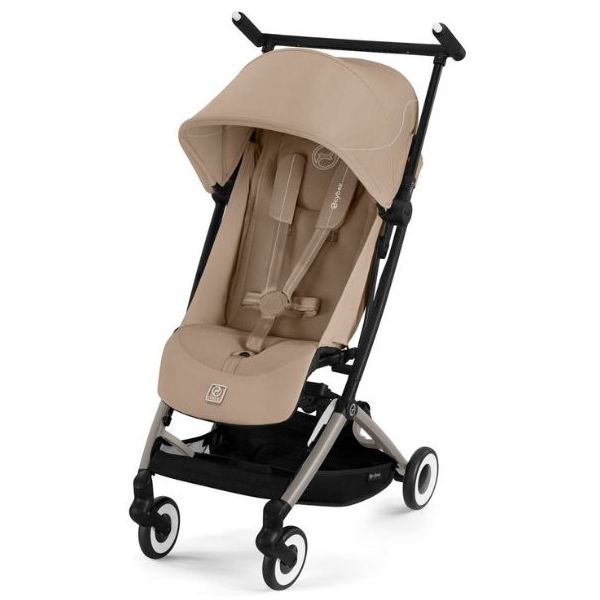 Libelle Compact Seat Stroller - Taupe / Almond Beige