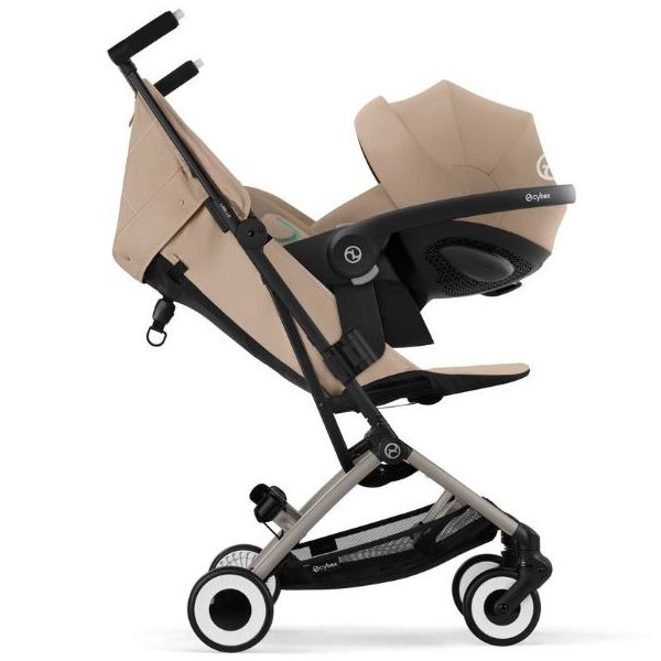 Libelle Compact Seat Stroller - Taupe / Almond Beige
