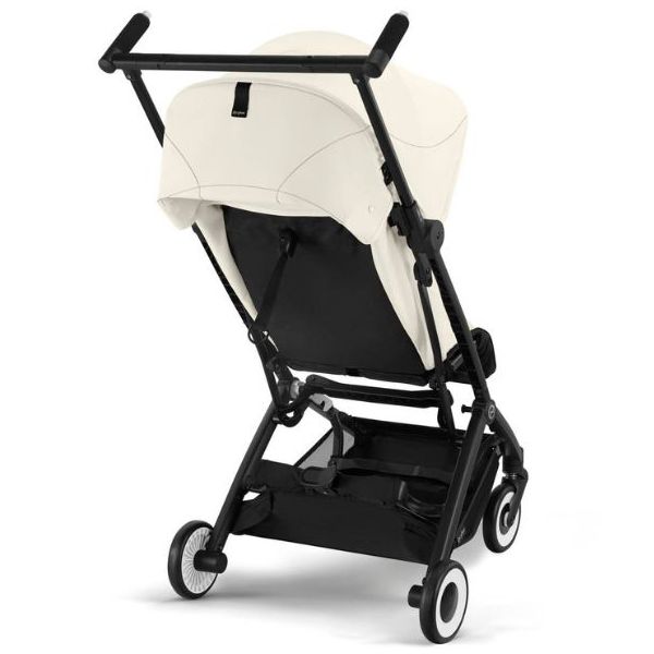 Libelle Compact Seat Stroller - Black / Canvas White