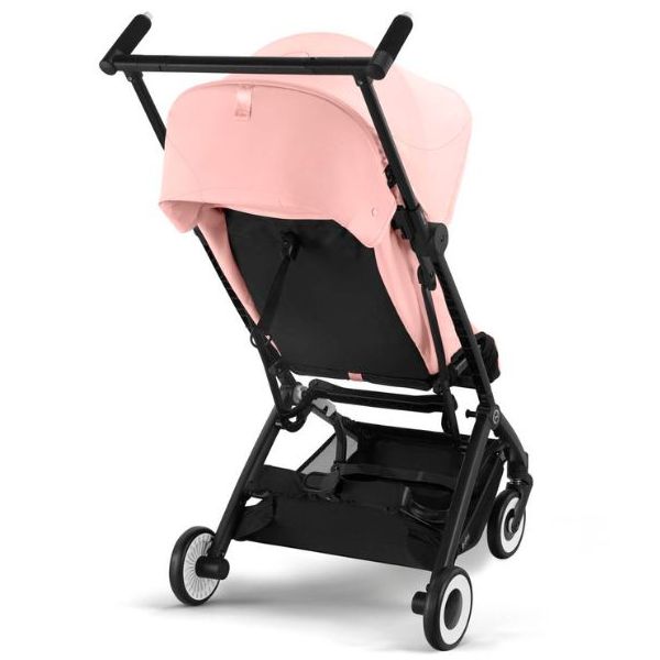 Libelle Compact Seat Stroller - Black / Candy Pink