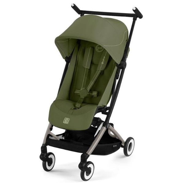 Libelle Compact Seat Stroller - Taupe / Moss Green