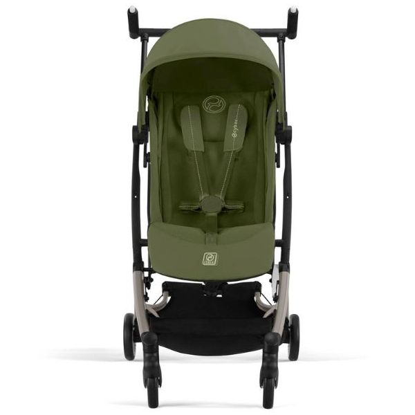 Libelle Compact Seat Stroller - Taupe / Moss Green