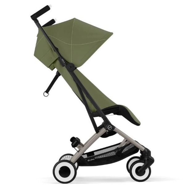 Libelle Compact Seat Stroller - Taupe / Moss Green