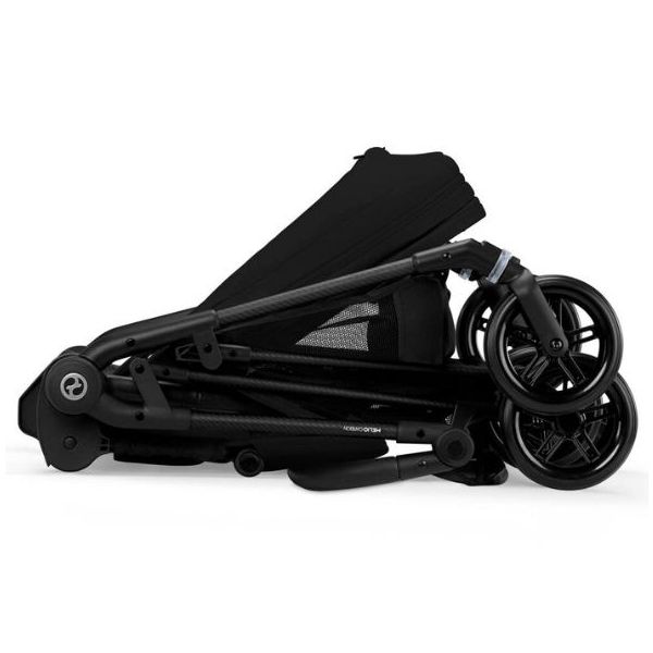 Melio Carbon Stroller - Black / Magic Black