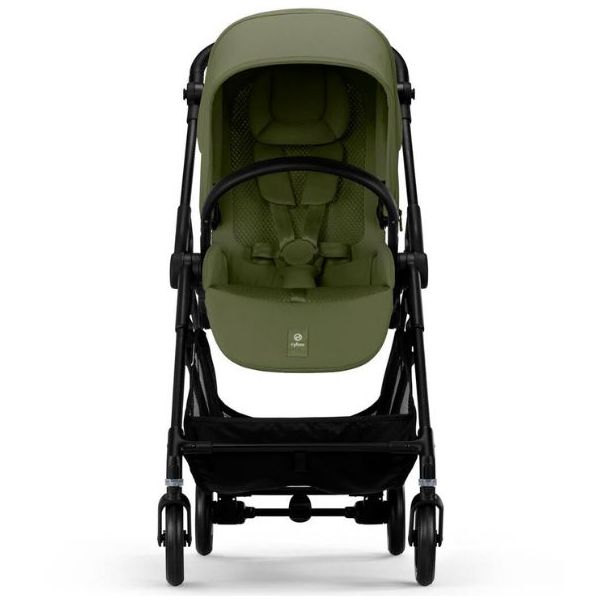 Melio Carbon Stroller - Black / Moss Green