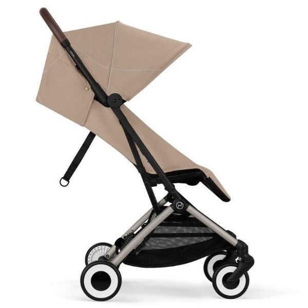 Orfeo Compact Seat Stroller - Taupe / Almond Beige