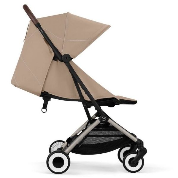 Orfeo Compact Seat Stroller - Taupe / Almond Beige