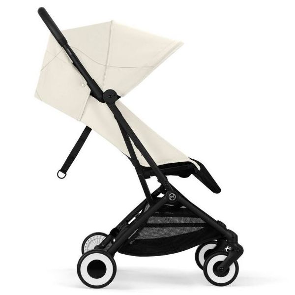 Orfeo Compact Seat Stroller - Black / Canvas White
