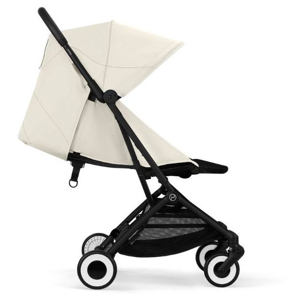 Orfeo Compact Seat Stroller - Black / Canvas White