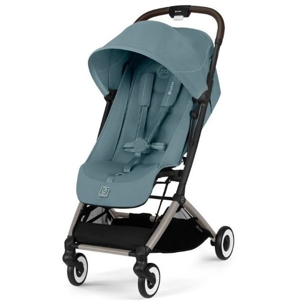 Poussette Compacte Orfeo - Taupe / Bleu Orage