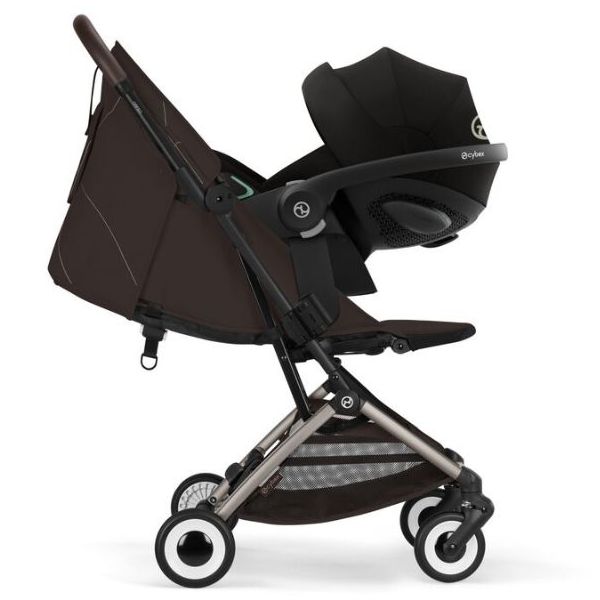 Poussette Compacte Orfeo - Marron Chocolat