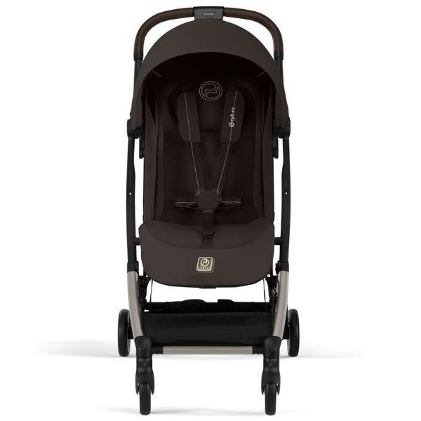 Poussette Compacte Orfeo - Taupe / Marron Chocolat