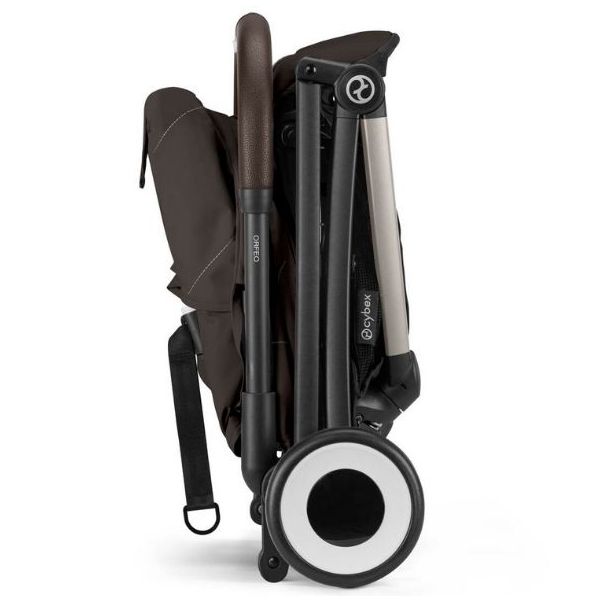 Poussette Compacte Orfeo - Taupe / Marron Chocolat