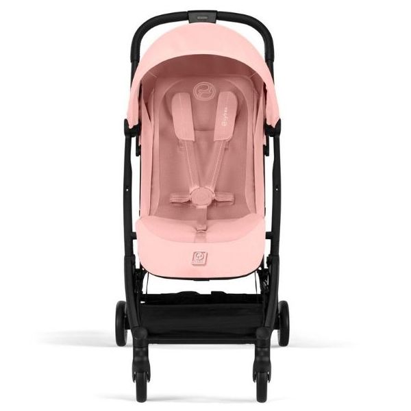 Orfeo Compact Seat Stroller - Black / Candy Pink