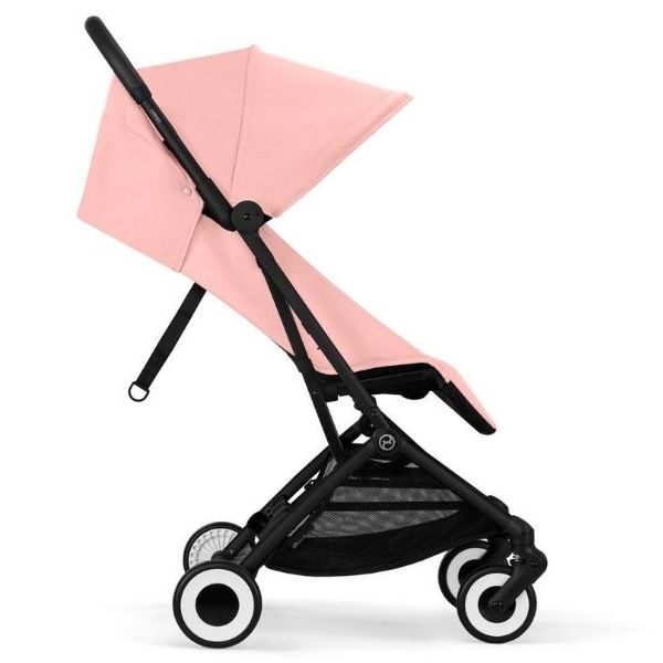 Orfeo Compact Seat Stroller - Black / Candy Pink