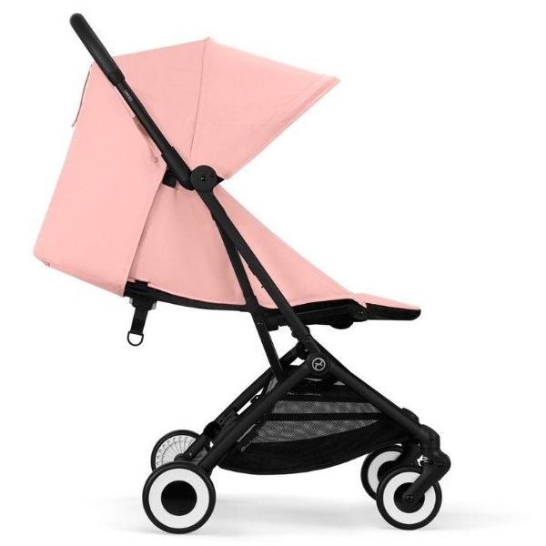 Orfeo Compact Seat Stroller - Black / Candy Pink