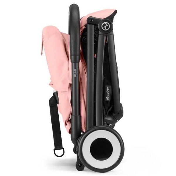 Orfeo Compact Seat Stroller - Black / Candy Pink