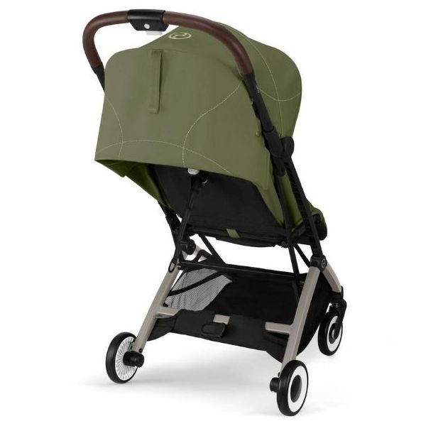 Orfeo Compact Seat Stroller - Taupe / Moss Green