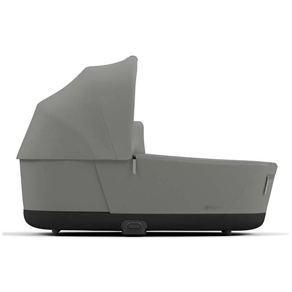 Poussette naissance et 2e âge Priam - Châssis Chrome Noir - Couleur de nacelle au choix