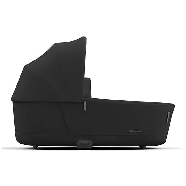 Poussette naissance et 2e âge e-Priam - Châssis Noir Mat - Couleur de nacelle au choix