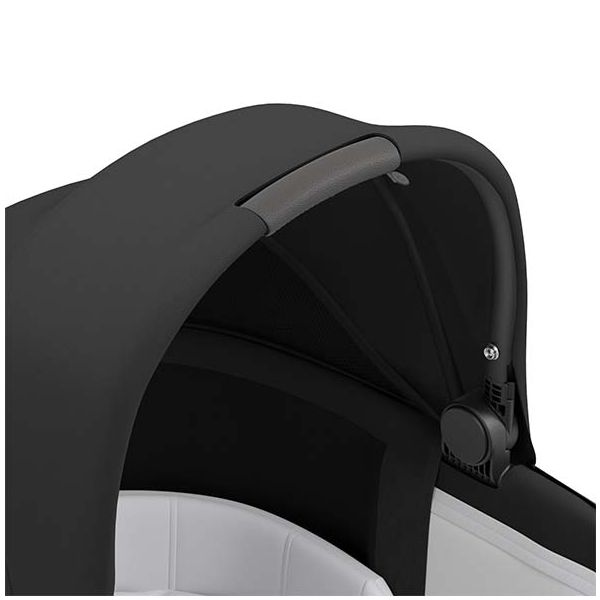 Poussette naissance et 2e âge e-Priam - Châssis Chrome Marron - Couleur de nacelle au choix