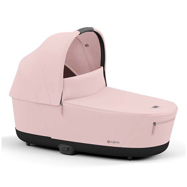 Poussette naissance et 2e âge e-Priam - Châssis Noir Mat - Couleur de nacelle au choix