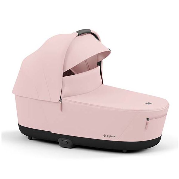 Poussette naissance et 2e âge e-Priam - Châssis Noir Mat - Couleur de nacelle au choix