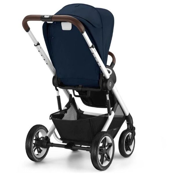 Poussette 2e âge Talos S Lux - Argent / Bleu Marine