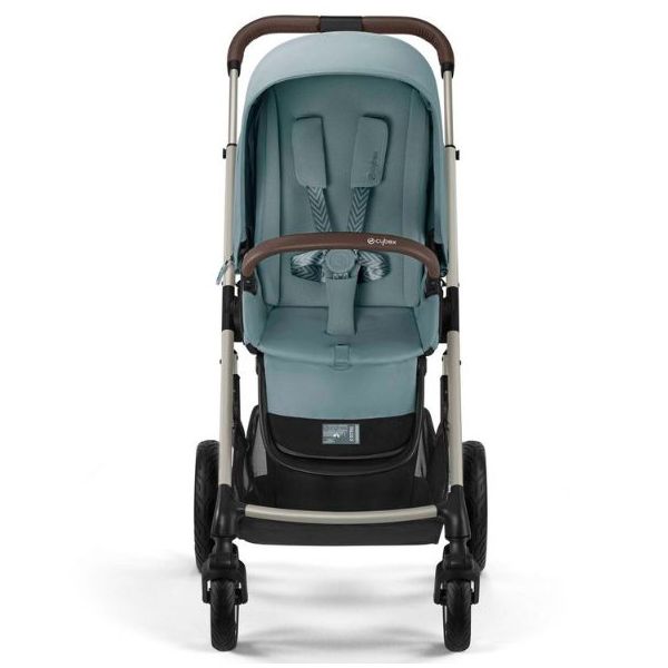 Talos S Lux Stroller - Taupe / Stormy Blue