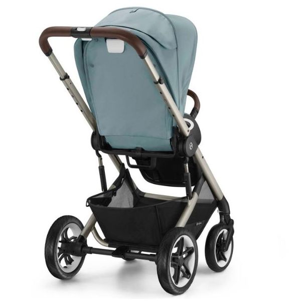 Talos S Lux Stroller - Taupe / Stormy Blue