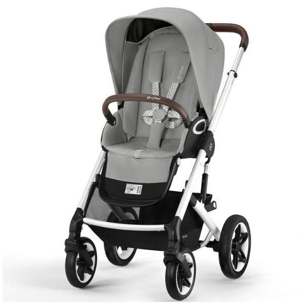 Poussette 2e âge Talos S Lux - Argent / Gris